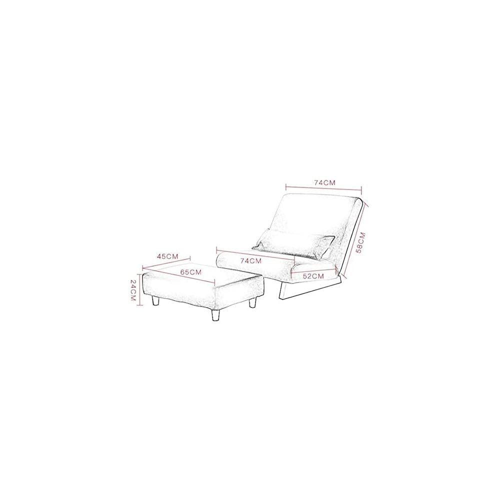 Accent Chair for Living Room Furniture Floor Folding Single Sofa Lounge Recliner Occasional