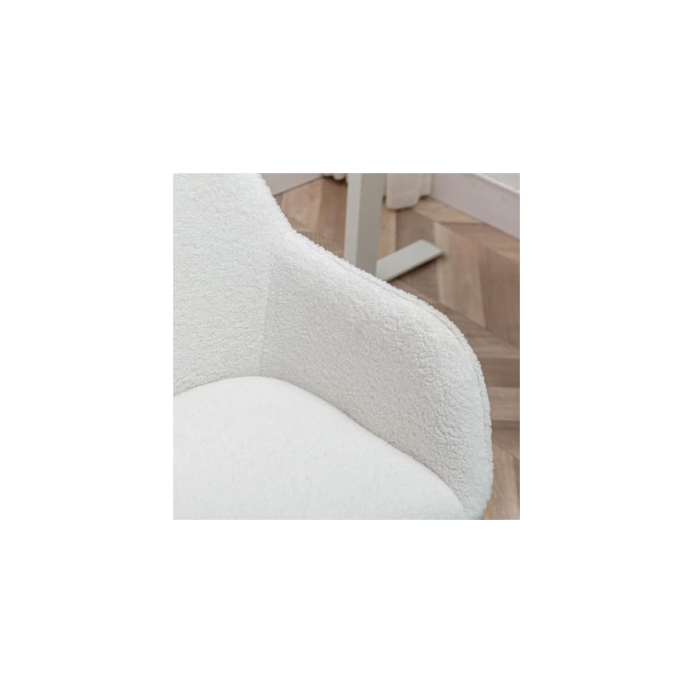 Desk Chair Comfy Simple Modern Home Office Desk Chairs Comfy Comfy Desk Comfy Office Chair for Living Room, Bedroom, Vanity, Study