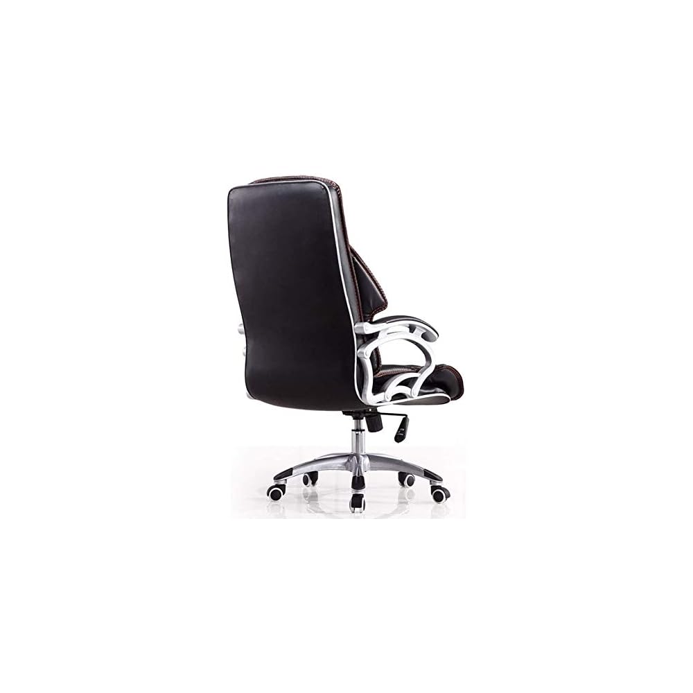 Executive Swivel Adjustable Swivel Office Desk Chair with Armrests Lumbar Support Desk Ergonomic Chair Tilt Ergonomic Desk Chair Office Computer Chair Home Reclining Lift