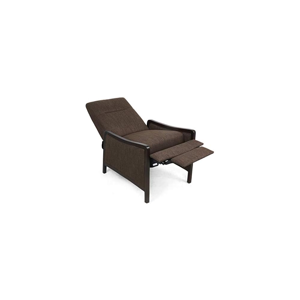 Christopher Knight Home Veatch Pushback Recliner - Brown/Dark Walnut