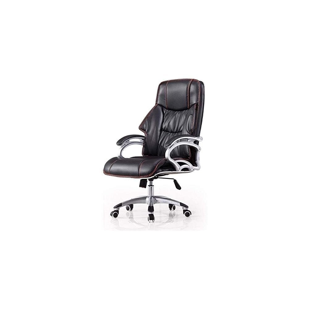 Executive Swivel Adjustable Swivel Office Desk Chair with Armrests Lumbar Support Desk Ergonomic Chair Tilt Ergonomic Desk Chair Office Computer Chair Home Reclining Lift