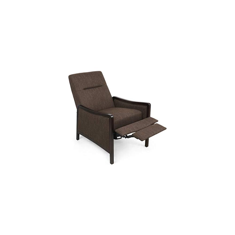 Christopher Knight Home Veatch Pushback Recliner - Brown/Dark Walnut