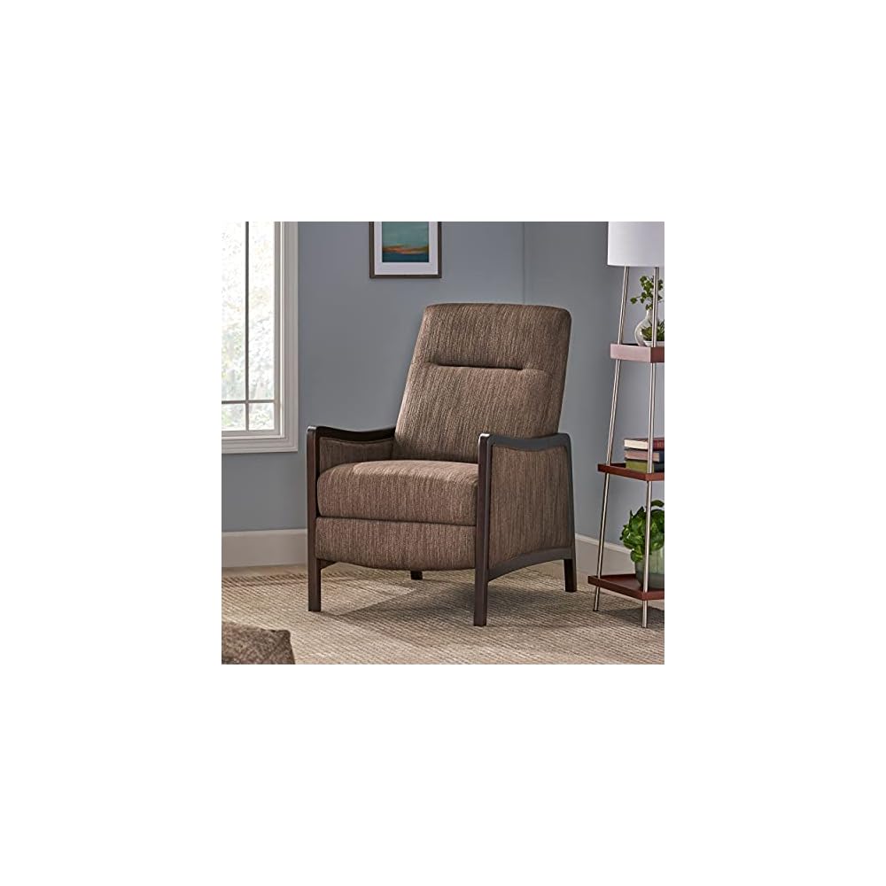 Christopher Knight Home Veatch Pushback Recliner - Brown/Dark Walnut