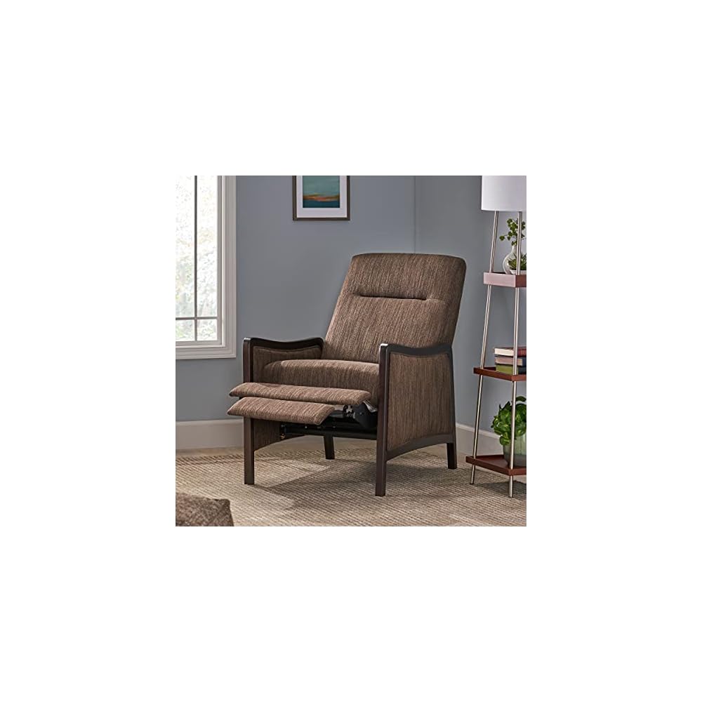 Christopher Knight Home Veatch Pushback Recliner - Brown/Dark Walnut