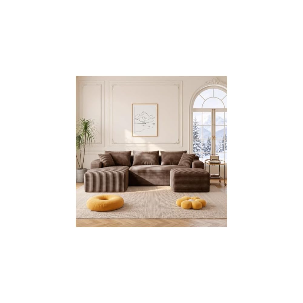95" Boneless Couches for Living Room