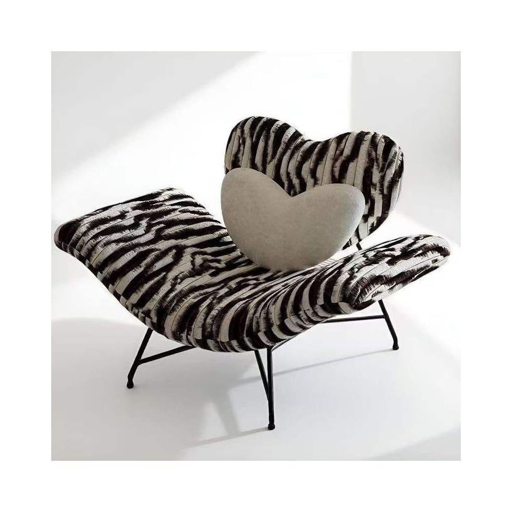 Modern Italian Luxury Heart-Shaped Lounge Chair