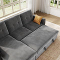 GarveeHome 84 Inch Dark Grey
