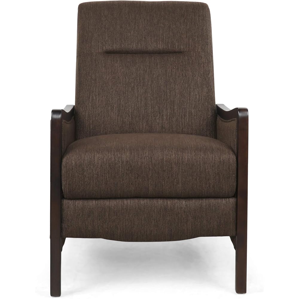 Christopher Knight Home Veatch Pushback Recliner - Brown/Dark Walnut